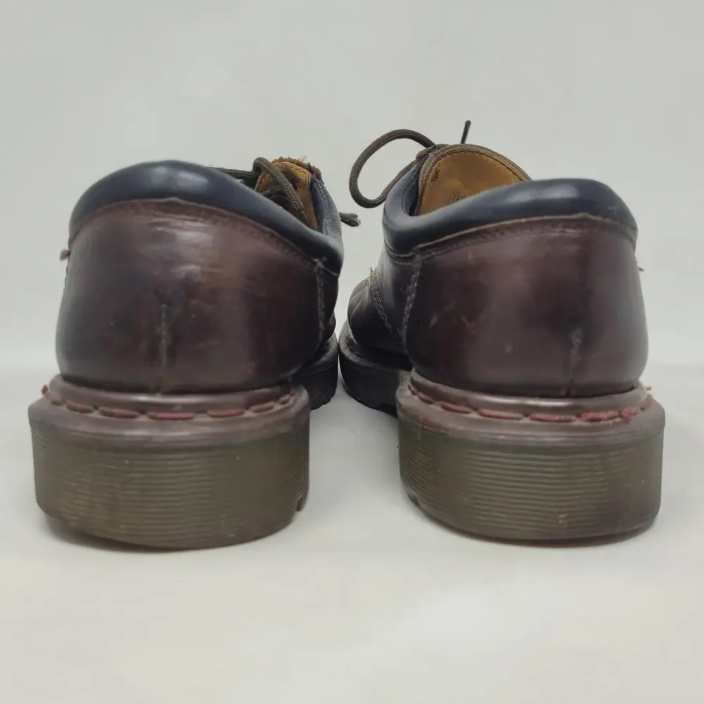 Vintage Dr. Martens‎ Shoes Mens UK9 US10 Brown Leather 5-Eye Oxford England 8053